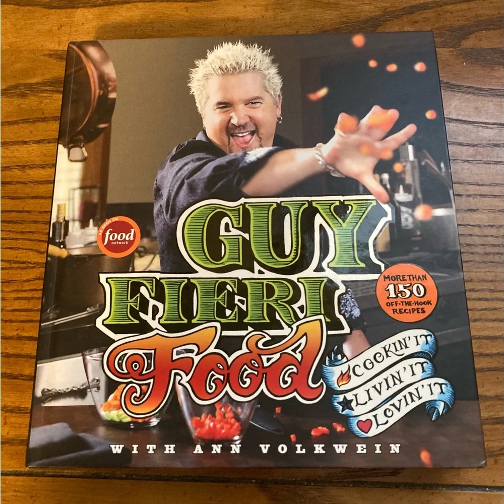 Guy Fieri Food like new cookbook recipes